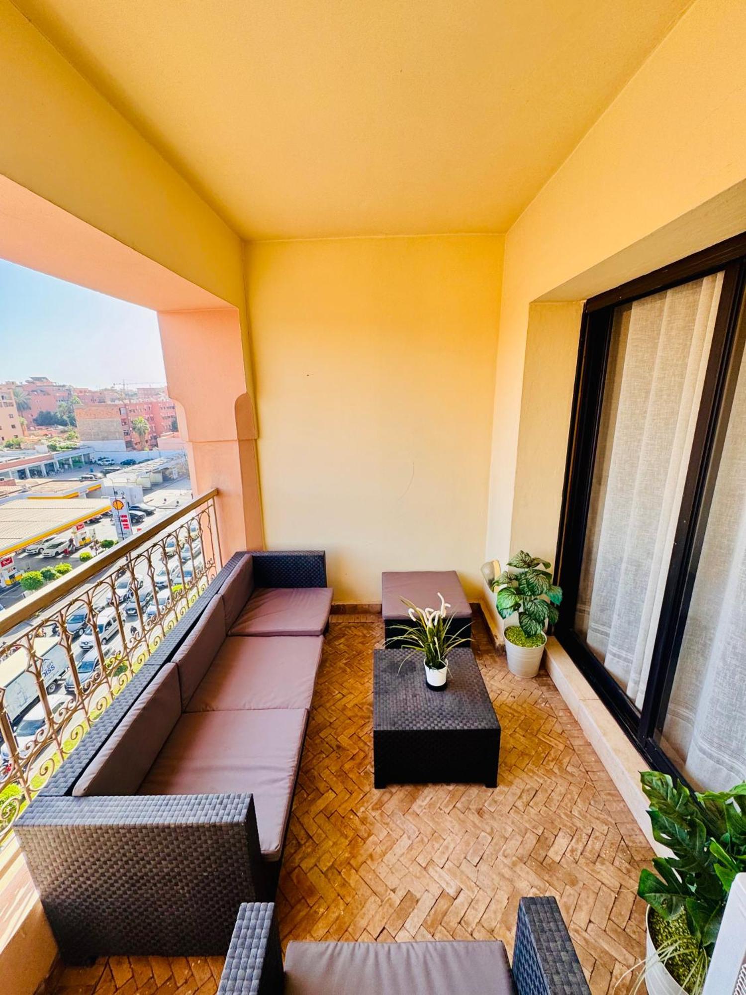 E-Appartement De Luxe Centre Gueliz Piscine Parking Fibre Netflix Marrakesz Zewnętrze zdjęcie