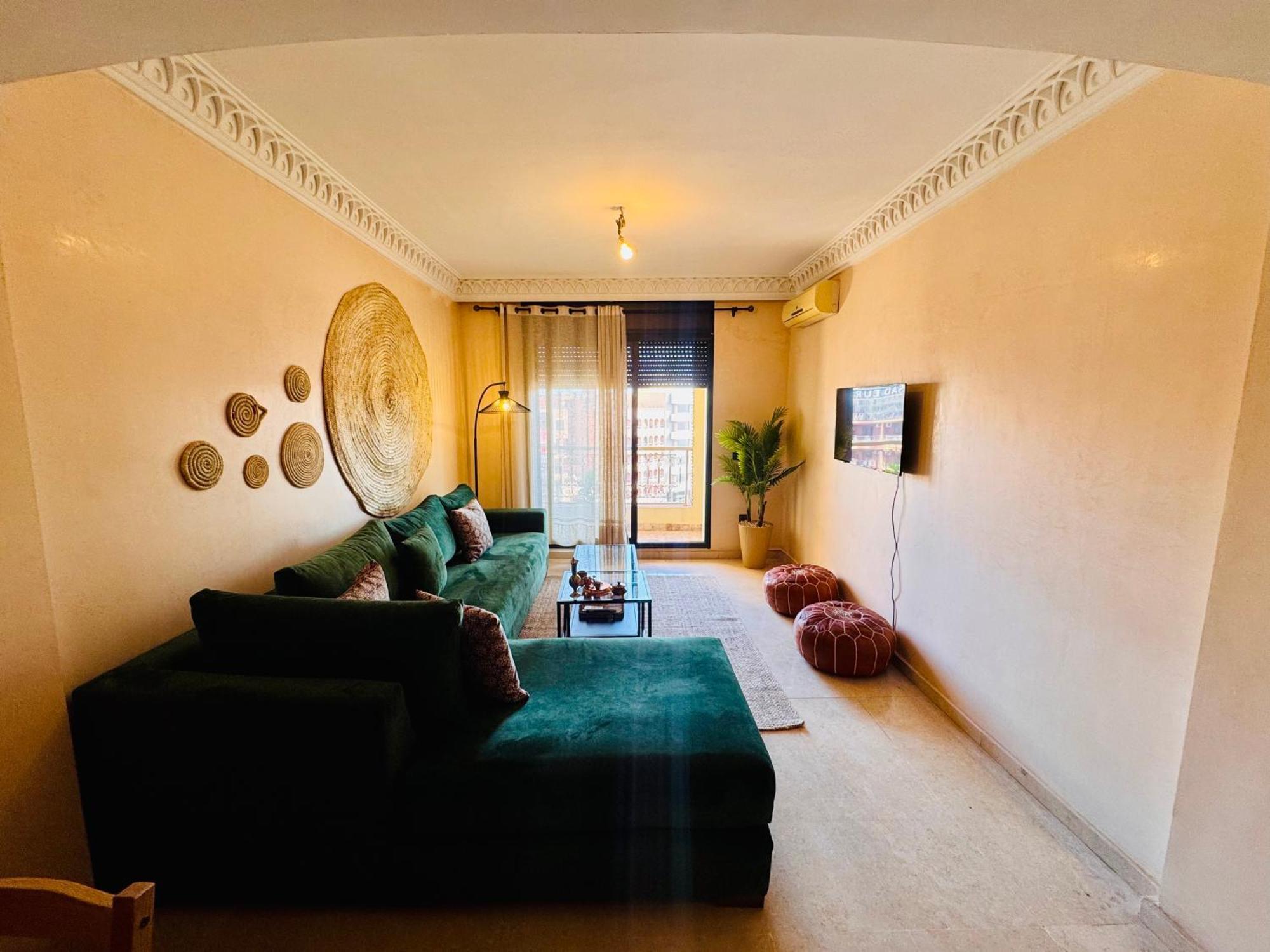 E-Appartement De Luxe Centre Gueliz Piscine Parking Fibre Netflix Marrakesz Zewnętrze zdjęcie